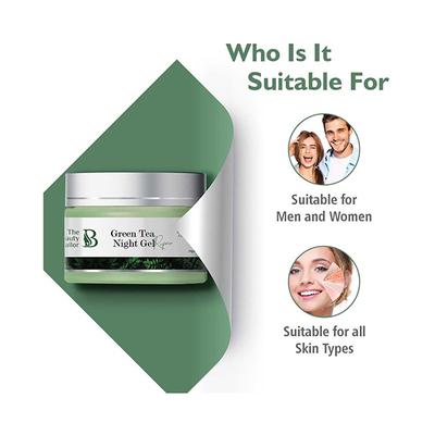 The Beauty Sailor Green Tea Night Gel & Night Cream 50 gm - Night Cream