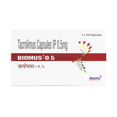 Biomus 0.5mg Capsule 10'S - Auto Immune Disease-Imm