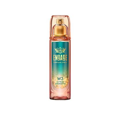 Engage Women Perfume Spray W3 Can 120 ml - Women Perfumes (Edt/Edp)