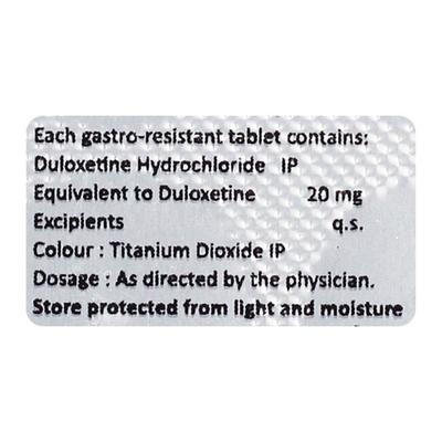DUPATHY 20 Tablet 10's - Depression-Ant