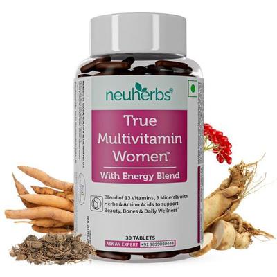 Neuherbs True Vitamin Women Tablets 30's - Multi-Vitamins