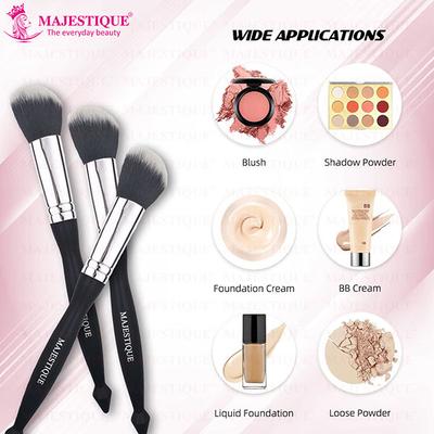 Majestique Slope Powder Brush With Curve Edges Angled Brush 1's - Face Brush