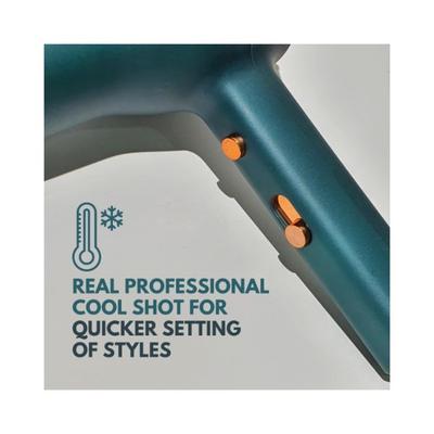 Alan Truman force 7799 - 1800W Super Powerful Ac Motor Hair Dryer With Large Diffuser- Jade Green 1's - Hair Dryers