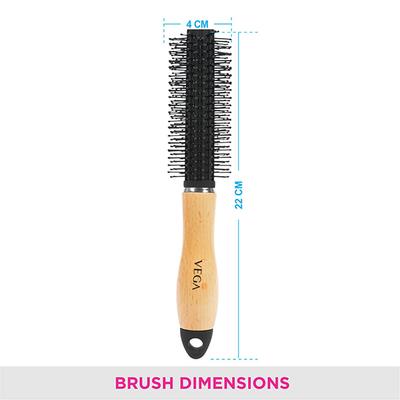 Vega Round Brush (H3 - RB) 97 gm - Hair Brushes