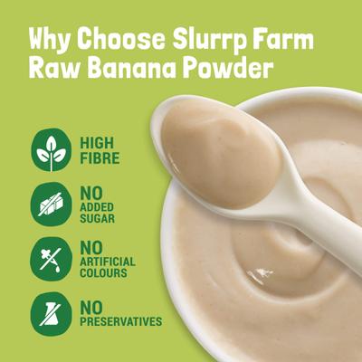 Slurrp Farm Cereal Raw Banana Powder 250 g - Baby And Infant Supplements