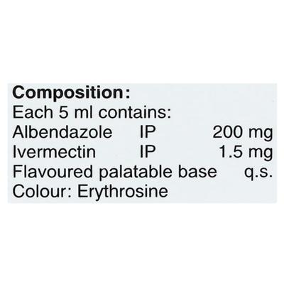 EVERMECTIN A Oral Suspension 10ml - Parasitic Worms-Ant