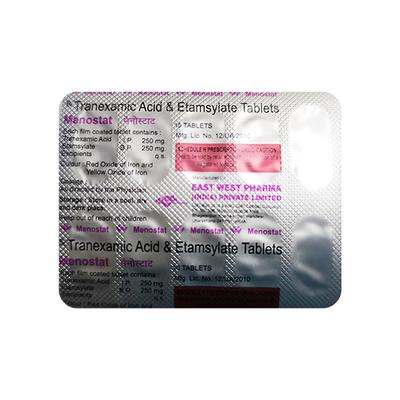 Menostat 250mg Tablet 10'S - Haematopoiesis-Has