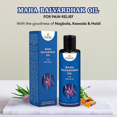 Pravek Maha Balvardhak Oil 100 ml - Pain Relief (Ayush)