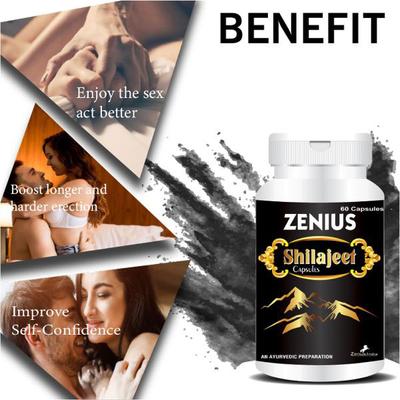 Zenius Shilajeet Capsule 60's - Other Supplements