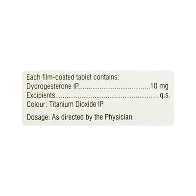 DYDROSURE 10 Tablet 10's - Hormonal Therapy-Oes