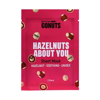 GONUTS By Bewakoof Hazelnut About You Face Sheet Mask 30 ml - Sheet Masks