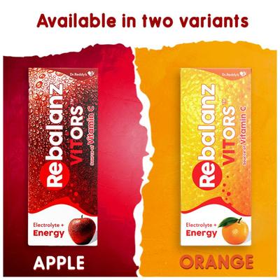 Rebalanz VIT ORS Drink - Apple Flavour 200 ml - Energy Drinks