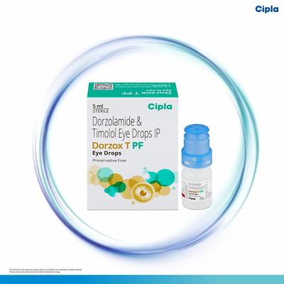 DORZOX T PF Eye Drops 5ml - Glaucoma-Ant