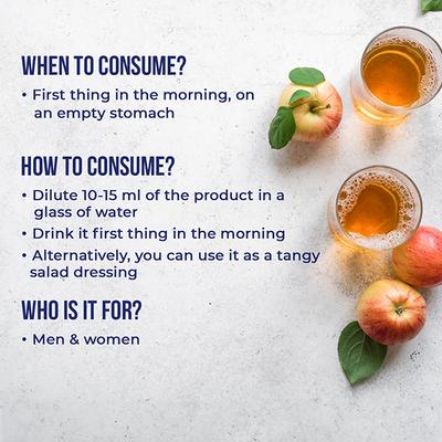 St.Botanica Apple Cider Vinegar 500 ml - Apple Cider Vinegars