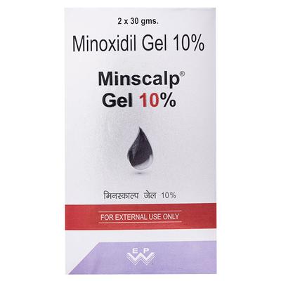 Minscalp 10% Gel 2X30gm - Hair Loss-Oth