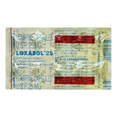 LOXABOL 25mg Capsule 10's - Psychosis-Ans