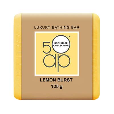 50 ap Luxury Bathing Bar - Lemon Burst 125 gm - Hand Wash & Soaps