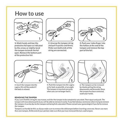 Sirona Worry-Free Periods Tampons - Heavy Flow 12's - Tampons