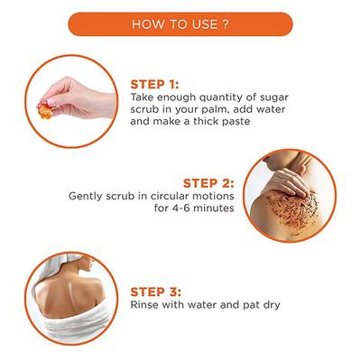 Bryan & Candy Orange Scrub 200 gm - Scrubs & Exfoliants