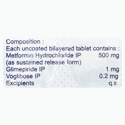 APRIGLIM MV 1 Tablet 15's - Diabetes-Ant