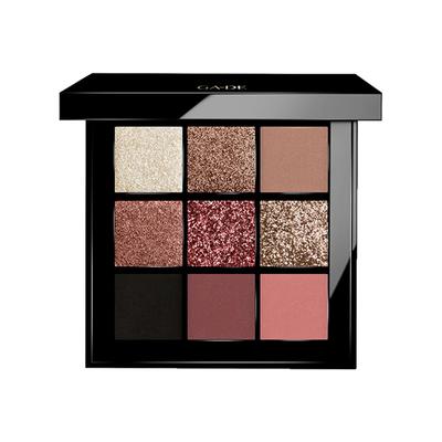 GA-DE Velveteen Eyeshadow Palette 50 Bright Night Angel 8.1 gm - Eye Shadow Palettes