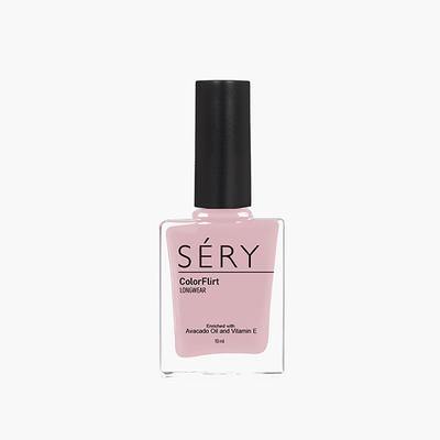 SERY Colorflirt Nail Paint- Marshmellow 10 gm - Nail Polish
