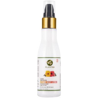 Plantas 24 Hours Skin Hydrating Organic Body Lotion (Normal to Dry Skin) 100 ml - Lotions & Creams
