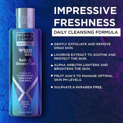Bryan & Candy Impresso Shower Gel 300 ml - Shower Gels & Body Wash