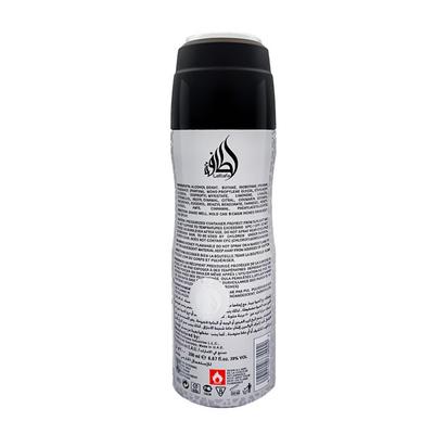 Lattafa Musk Salama Imported Long Lasting Perfumed Deodorant Spray 200 ml - Deodorants/Roll-Ons