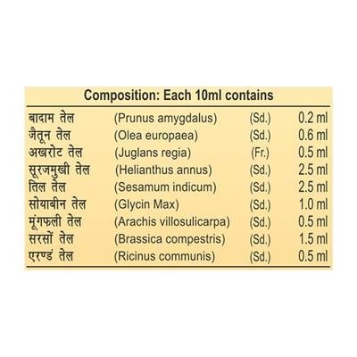 Patanjali Tejus Tailum 100 ml - Massage Oils