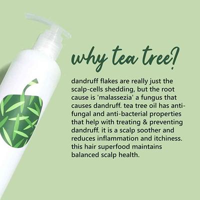 Plum Tea Tree Anti-Dandruff Shampoo 300 ml - Shampoos