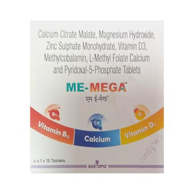 ME MEGA Tablet 15's - Supplements-Vam
