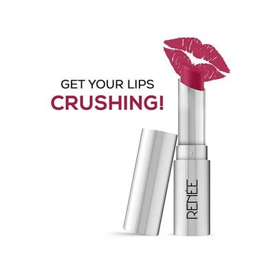 RENEE Crush Glossy Lipstick - Fresca 4 gm - Lipsticks