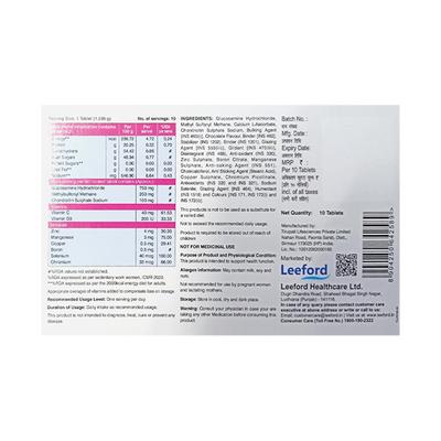 DINCERIN CT PLUS NUTRACEUTICAL Tablet 10's - Supplements-Sup