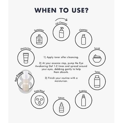 Klairs Fundamental Eye Awakening Gel 35 ml - Eye Gels & Roll-On