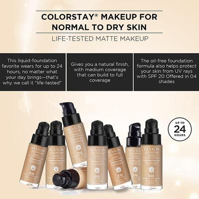 Revlon Colorstay Makeup For Normal / Dry Skin - Nude Spf 20 30 Ml - Foundation