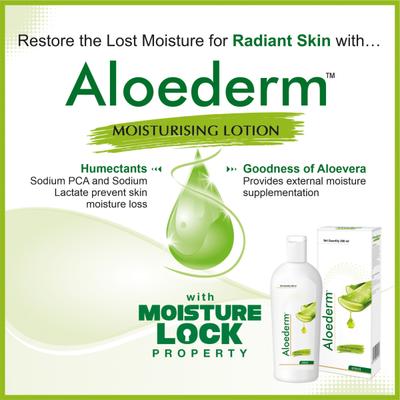 Aloederm Moisturizing Lotion 200 ml - Lotions & Creams