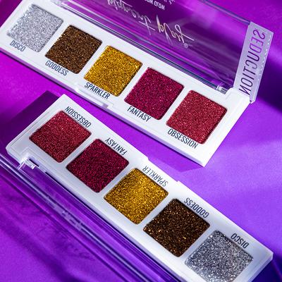 Pigment Play Max Effects Mini Rainbow Glow Glitter Palette - Seduction 4.5gm - Eye Shadow Palettes