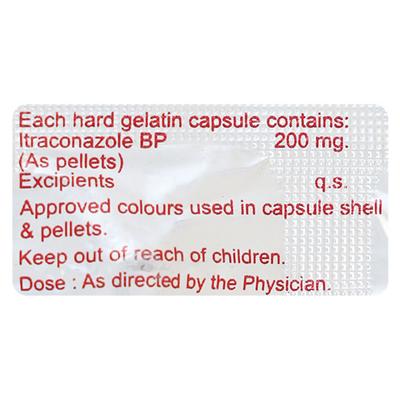 Itrason 200mg Capsule 4'S - Fungal Infections-Anf