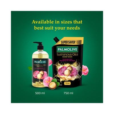 Palmolive Luminous Oils Invigorating Liquid Hand Wash Refill Pack 750 ml - Hand Wash & Soaps