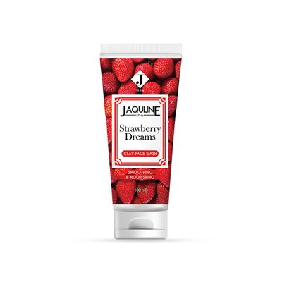 Jaquline USA Strawberry Dreams Clay Face Wash 100 ml - Face Wash & Cleansers