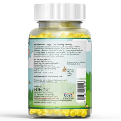 Inlife Vitamin D Gummies - Lemon Flavour 30's - Multi-Vitamins
