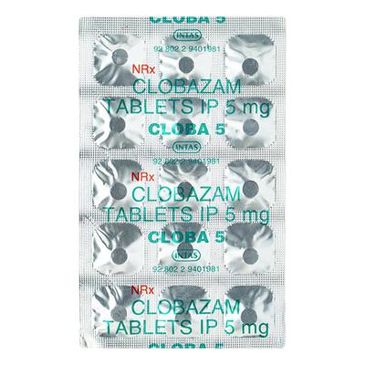 Cloba 5mg Tablet 15'S - Anxiety-Anx