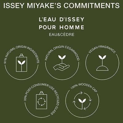 Issey Miyake L'Eau D'Issey Pour Homme Eau&Cedre Edt Intense 100 ml - Men Perfumes (Edt/Edp)