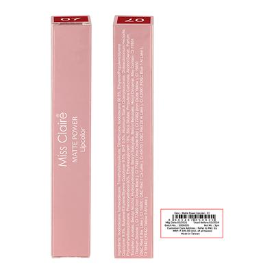 Miss Claire Matte Power Lipcolor - 7 3 Gm - Lipsticks
