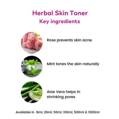 Rosa Herbal Skin Toner 100 ml - Toners