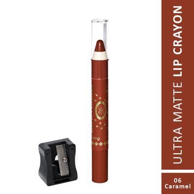 Fashion Colour Lip Crayon, Waterproof, Long Lasting, 6 Caramel 2.8 gm - Lip Crayons