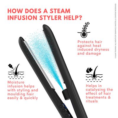 Alan Truman K6 Steamo - Steam Infusion Straightener 540 g - Straighteners