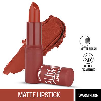 Insight Cosmetics Matte Lipstick - Warm Nude 4.2 gm - Lipsticks