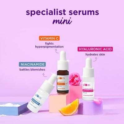 Plum Specialist Serums - Starter Pack Set of 5 Mini Serums 15 ml - Face Serum